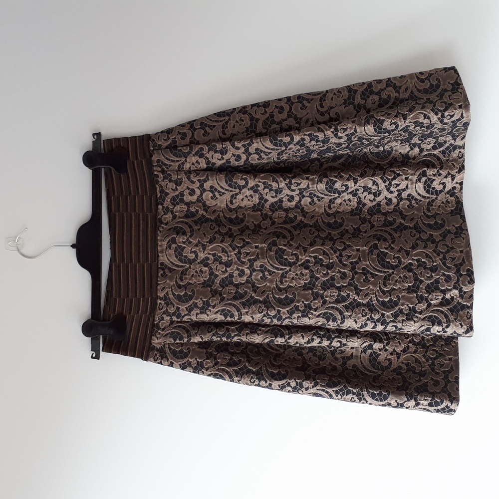 Save The Queen tapestry skirt